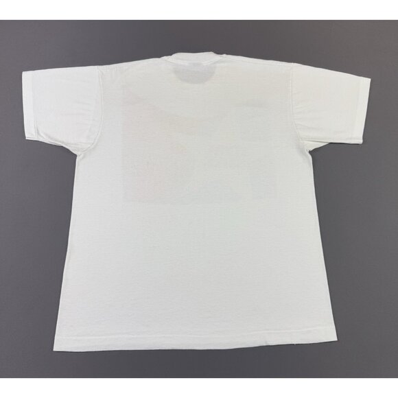 Vintage 90s Lone Star Beer Alcohol Drink Promo Texas Born Brewed Single Stitch T - Picture 2 of 9